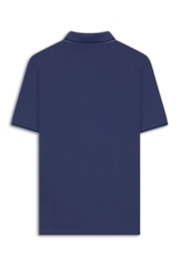 Polo Piquet Melange Easa Classic Navy Blue