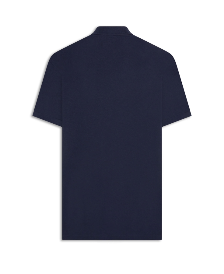 Polo Piquet Melange Easa Dark Navy I