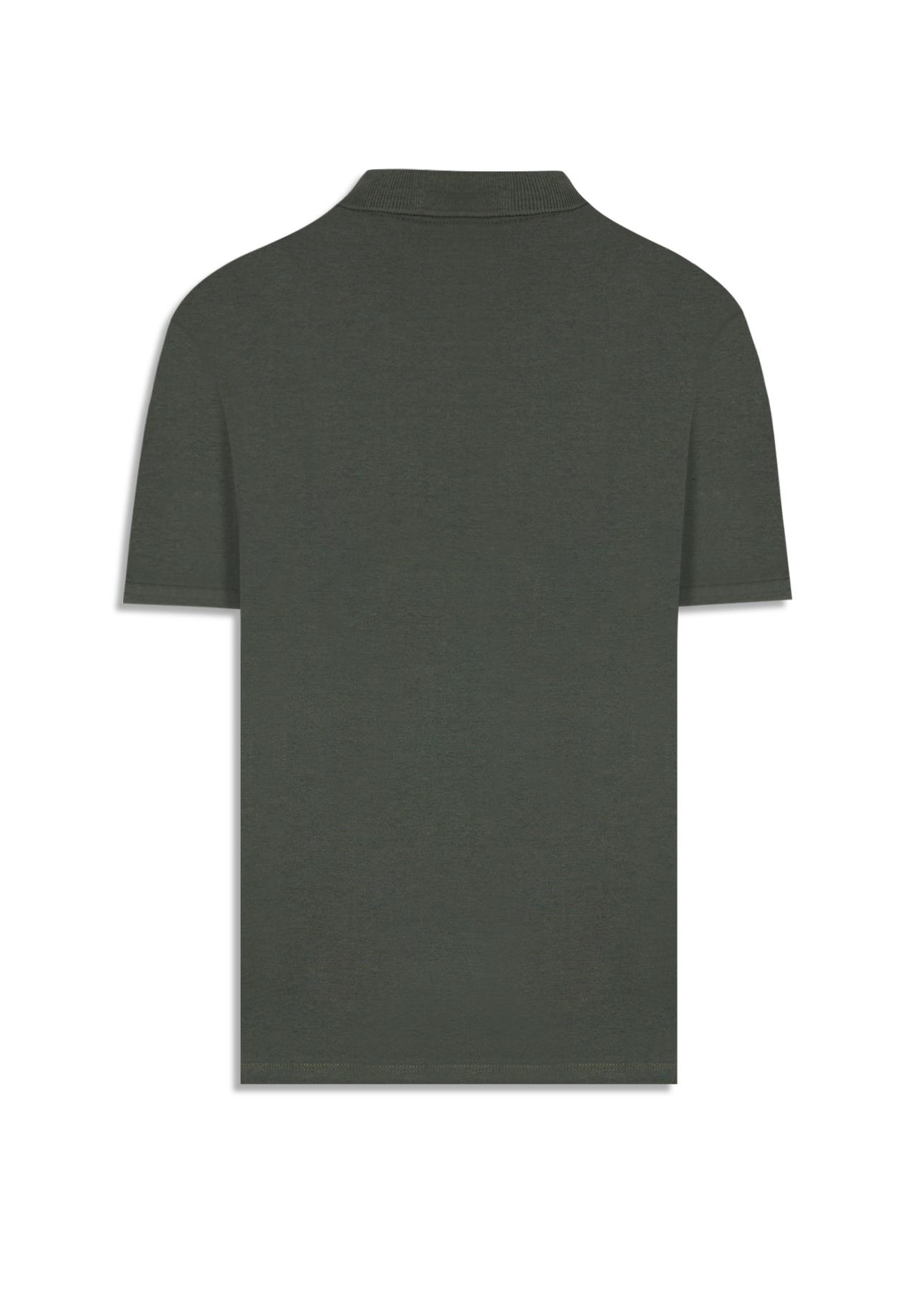 Polo Piquet Melange Easa Verde Mescla