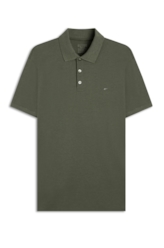 Polo Piquet Melange Easa Verde Mescla