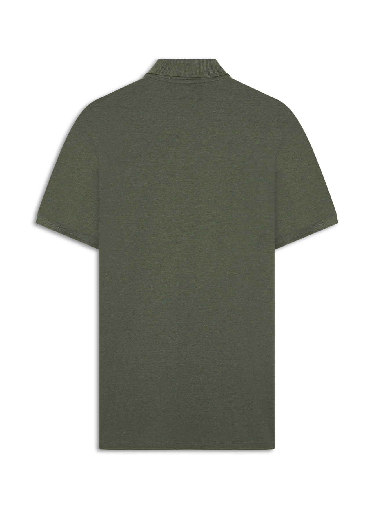 Polo Piquet Melange Easa Verde Mescla