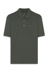 Polo Piquet Melange Easa Verde Mescla