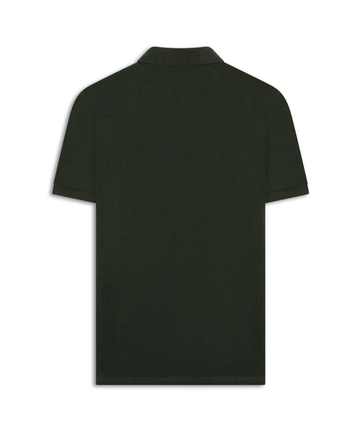 Polo Piquet Melange Easa Verde Militar
