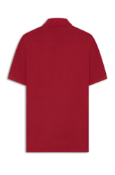 Polo Piquet Melange Easa Vermelho i