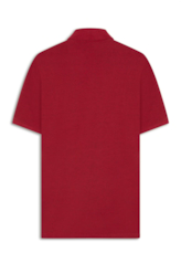 Polo Piquet Melange Easa Vermelho i