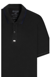 Polo Piquet Metal Peitilho Classic Mc Plumbo