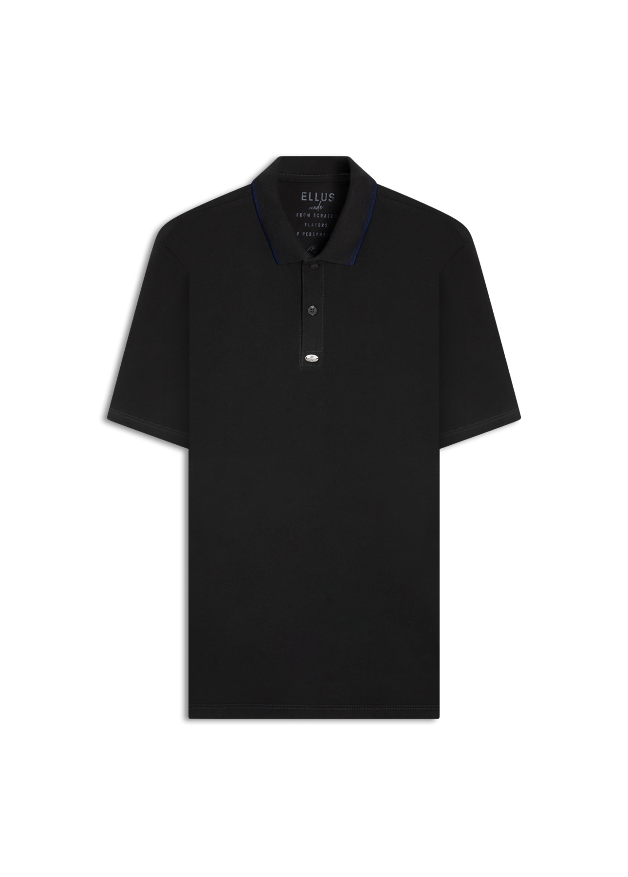 Polo Piquet Metal Peitilho Classic Mc Plumbo
