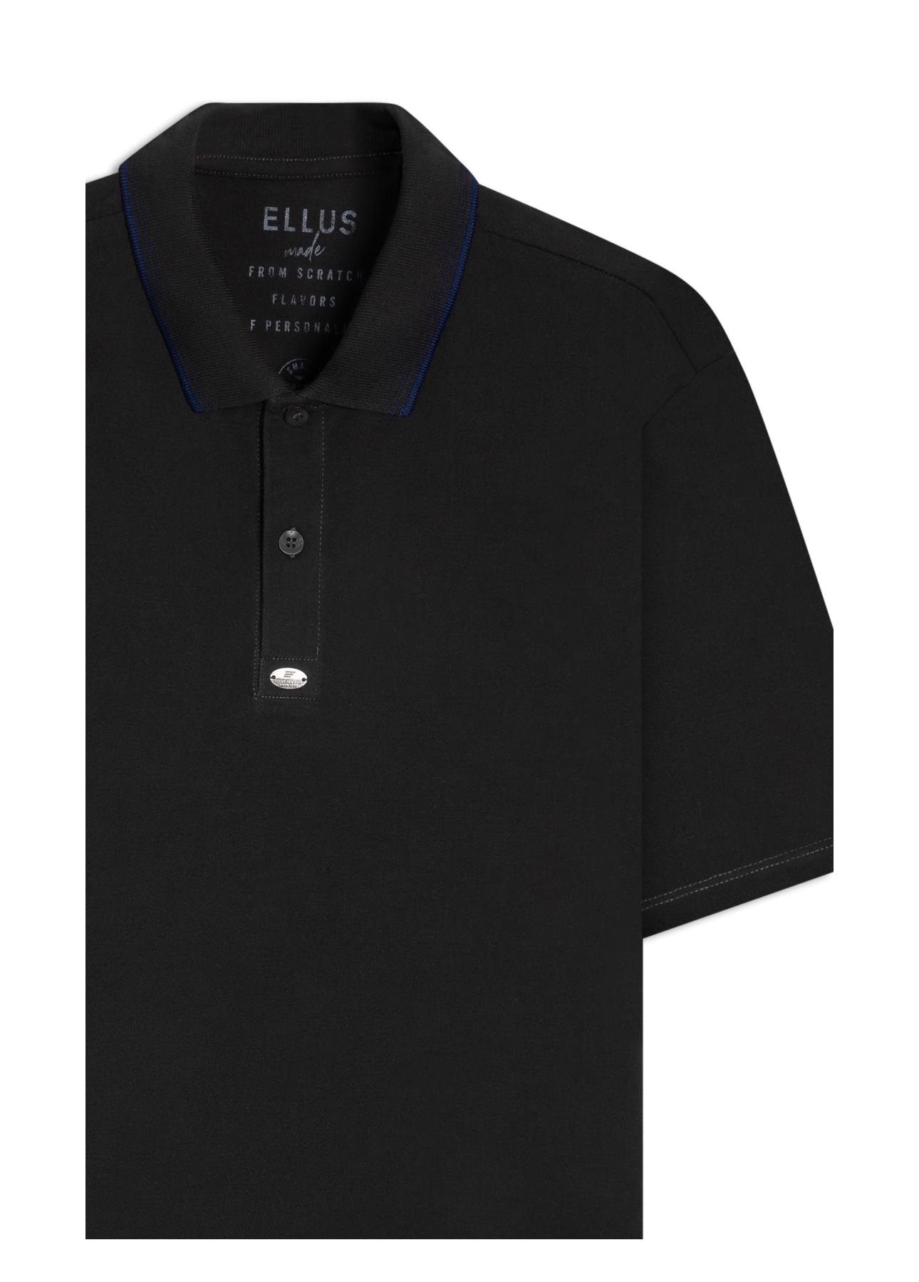 Polo Piquet Metal Peitilho Classic Mc Plumbo