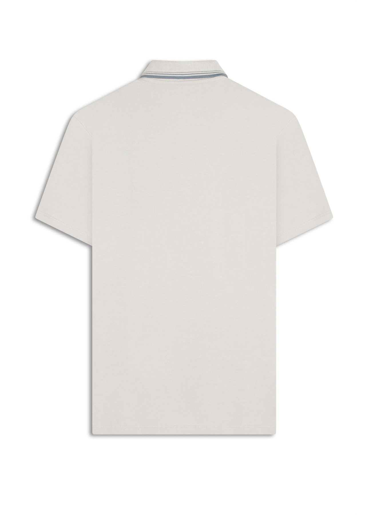 Polo Piquet Metal Peitilho Classic Mc Prata