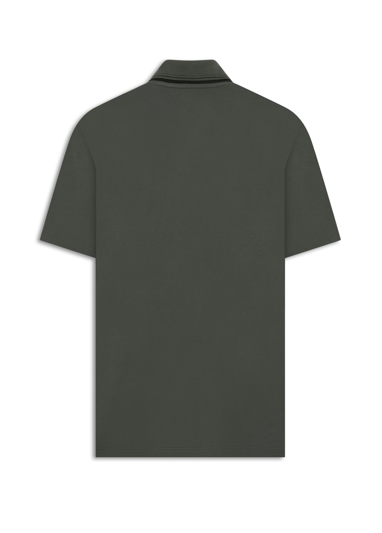 Polo Piquet Metal Peitilho Classic Mc Verde Army