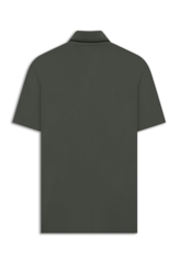 Polo Piquet Metal Peitilho Classic Mc Verde Army