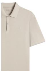 Polo Piquet Nervura Classic Azul Seco