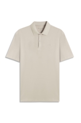 Polo Piquet Nervura Classic Azul Seco