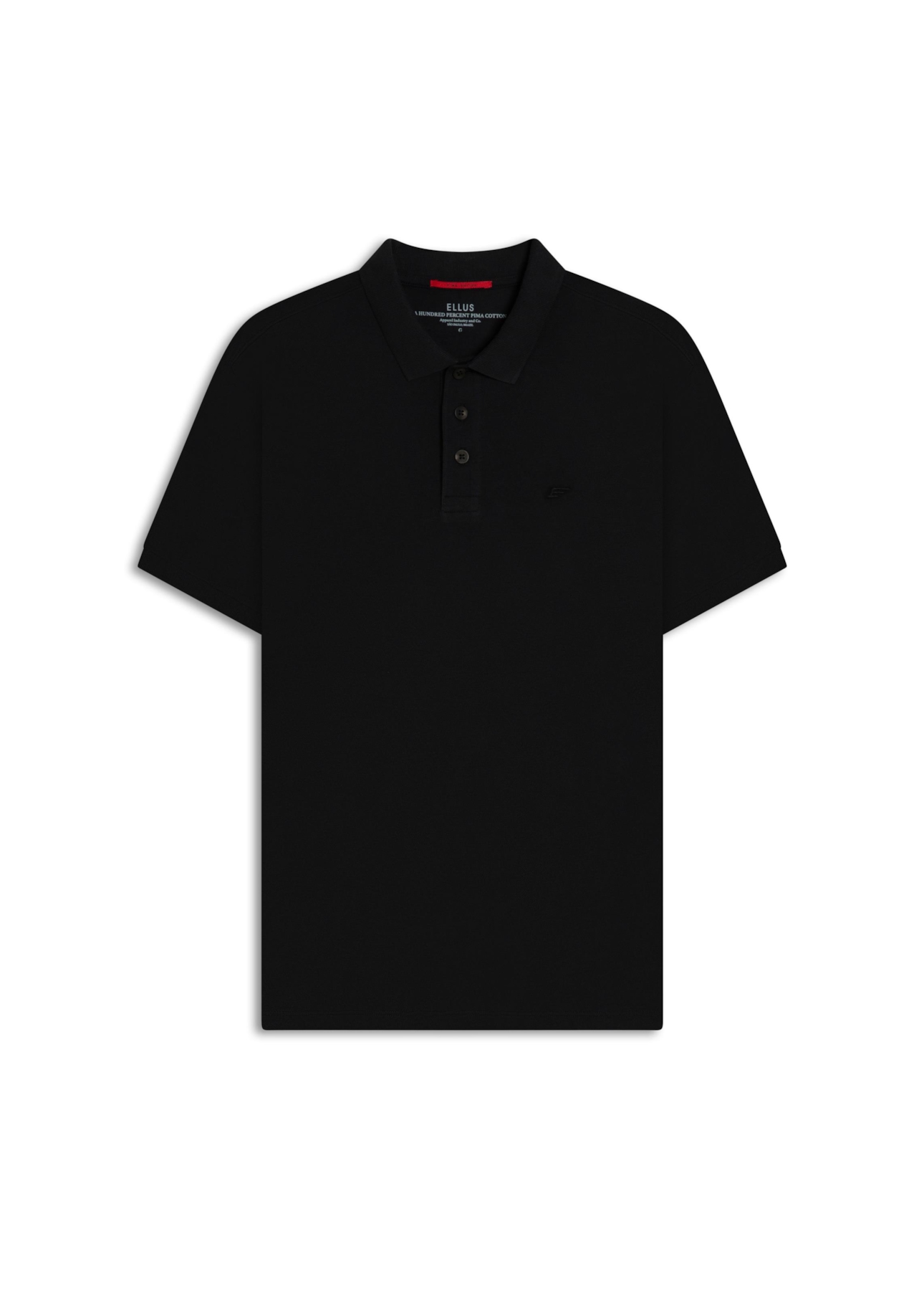 Polo Piquet Pima Easa Preto