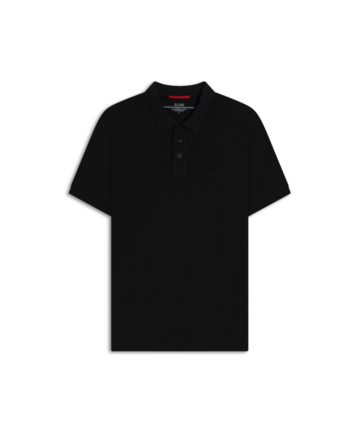 Polo Piquet Pima Easa Preto