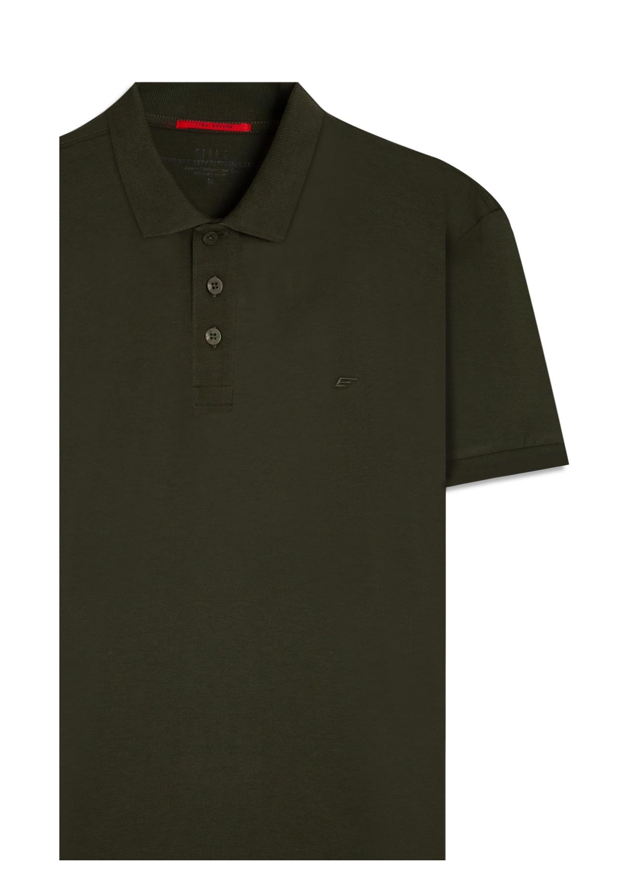 Polo Piquet Pima Easa Verde Militar