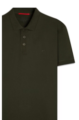 Polo Piquet Pima Easa Verde Militar