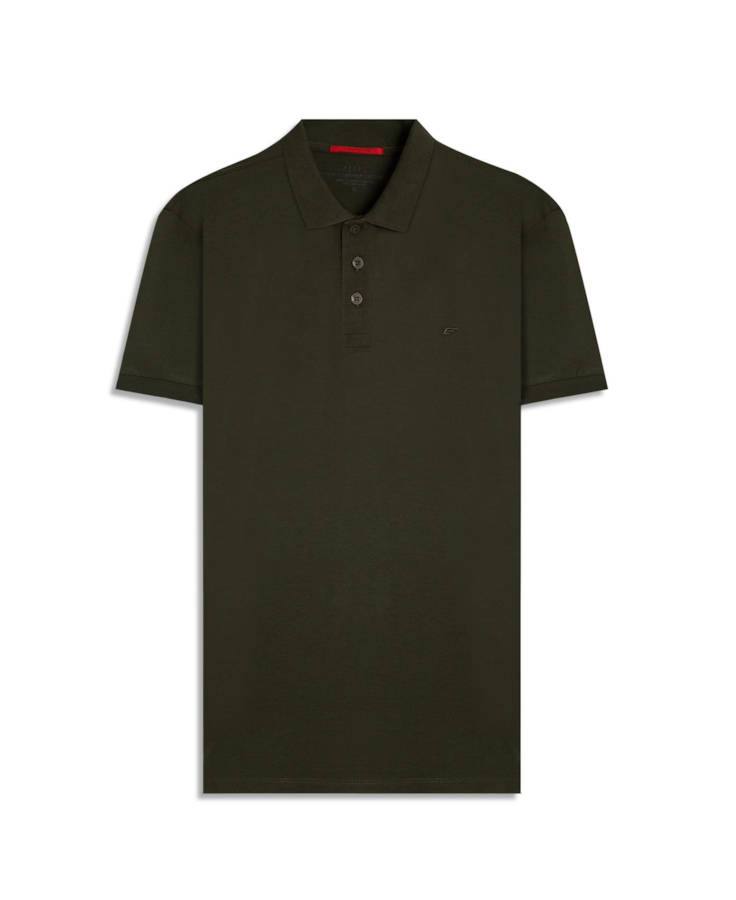 Polo Piquet Pima Easa Verde Militar
