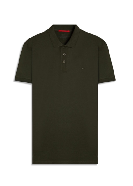 Polo Piquet Pima Easa Verde Militar