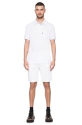 Polo Piquet Pocket Classic Mc Branco