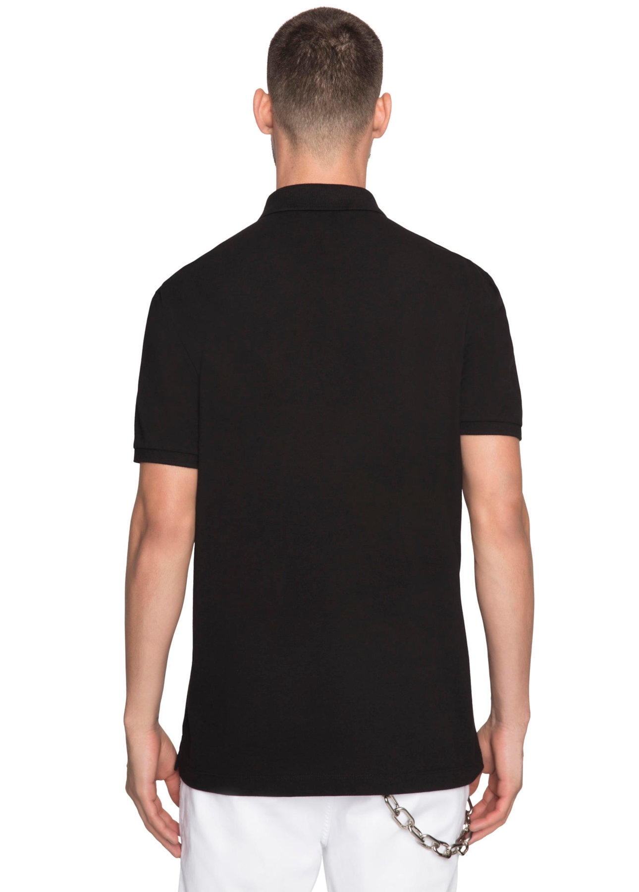 Polo Piquet Pocket Classic Mc Preto