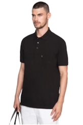 Polo Piquet Pocket Classic Mc Preto