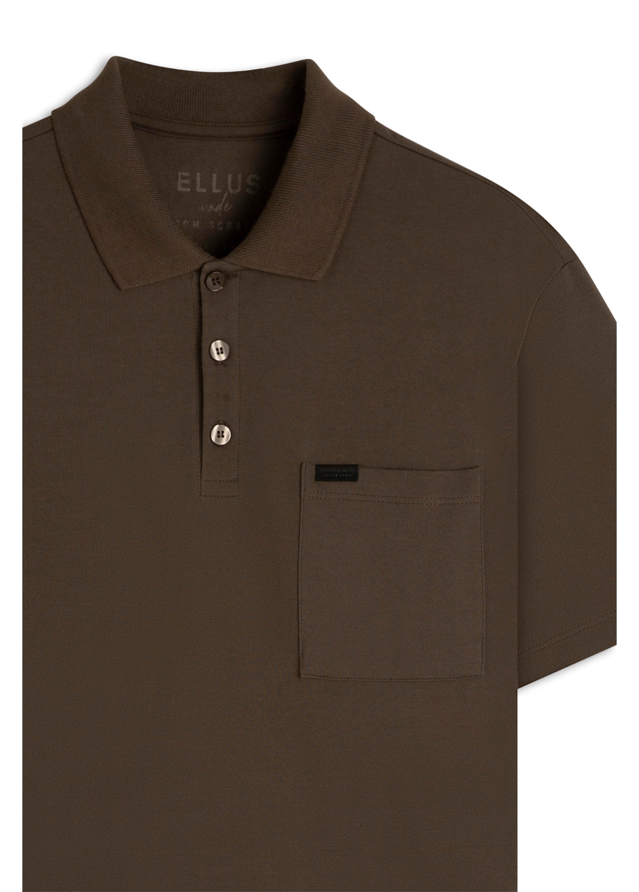 Polo Piquet Pocket Metal Classic Mc Castor