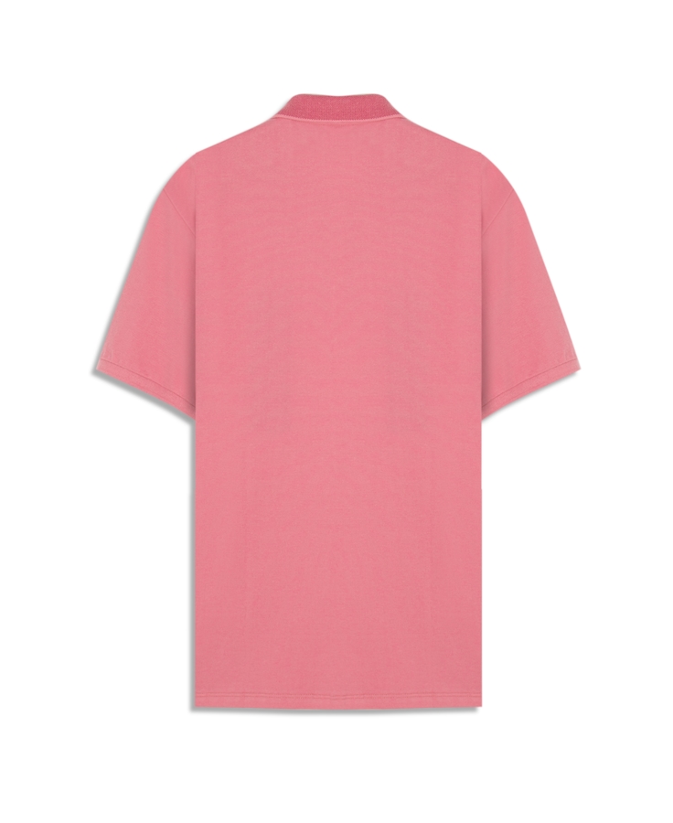 Polo Piquet Poker Ellus Classic Mc Rosa Gum