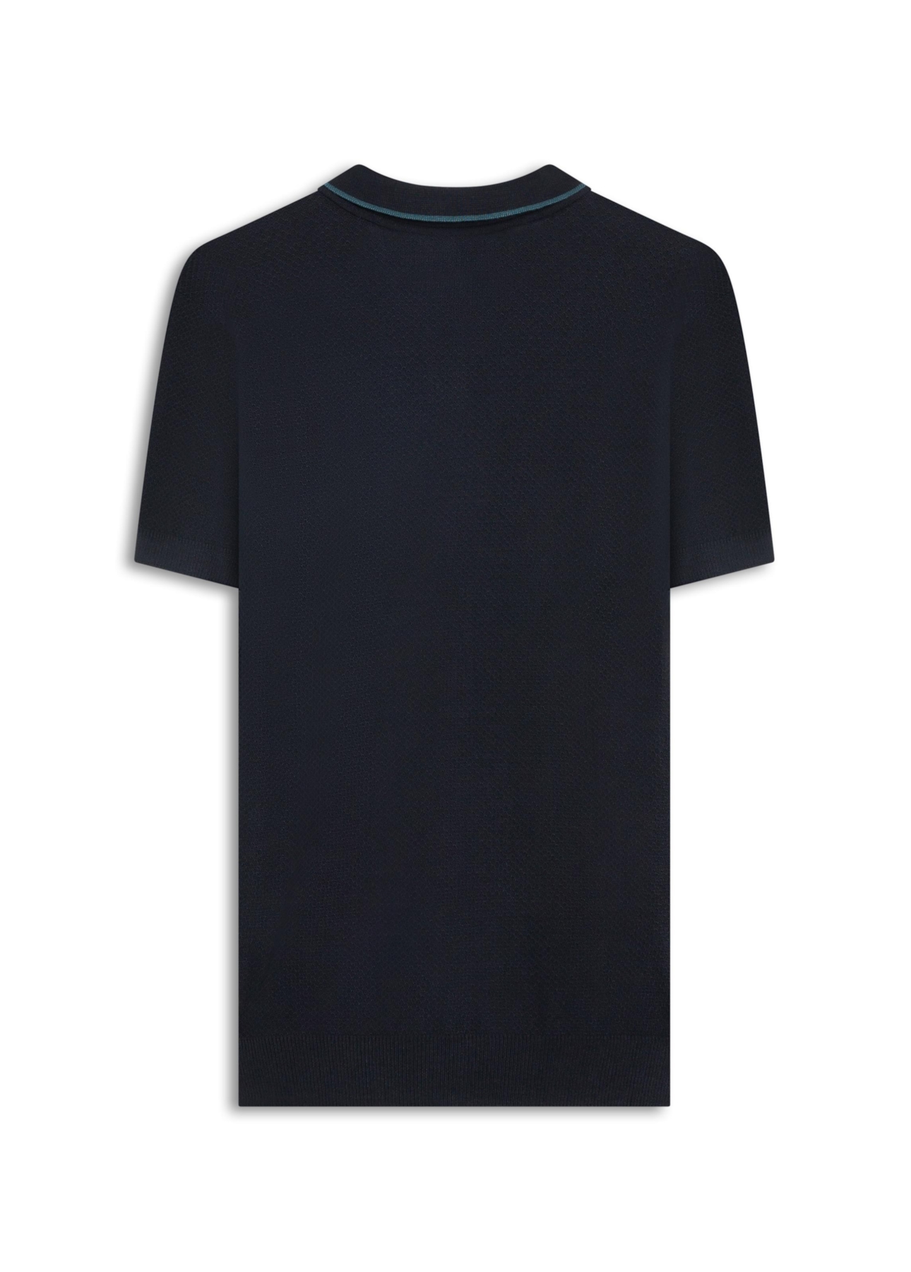 Polo Piquet Visco Blend Mc Preto