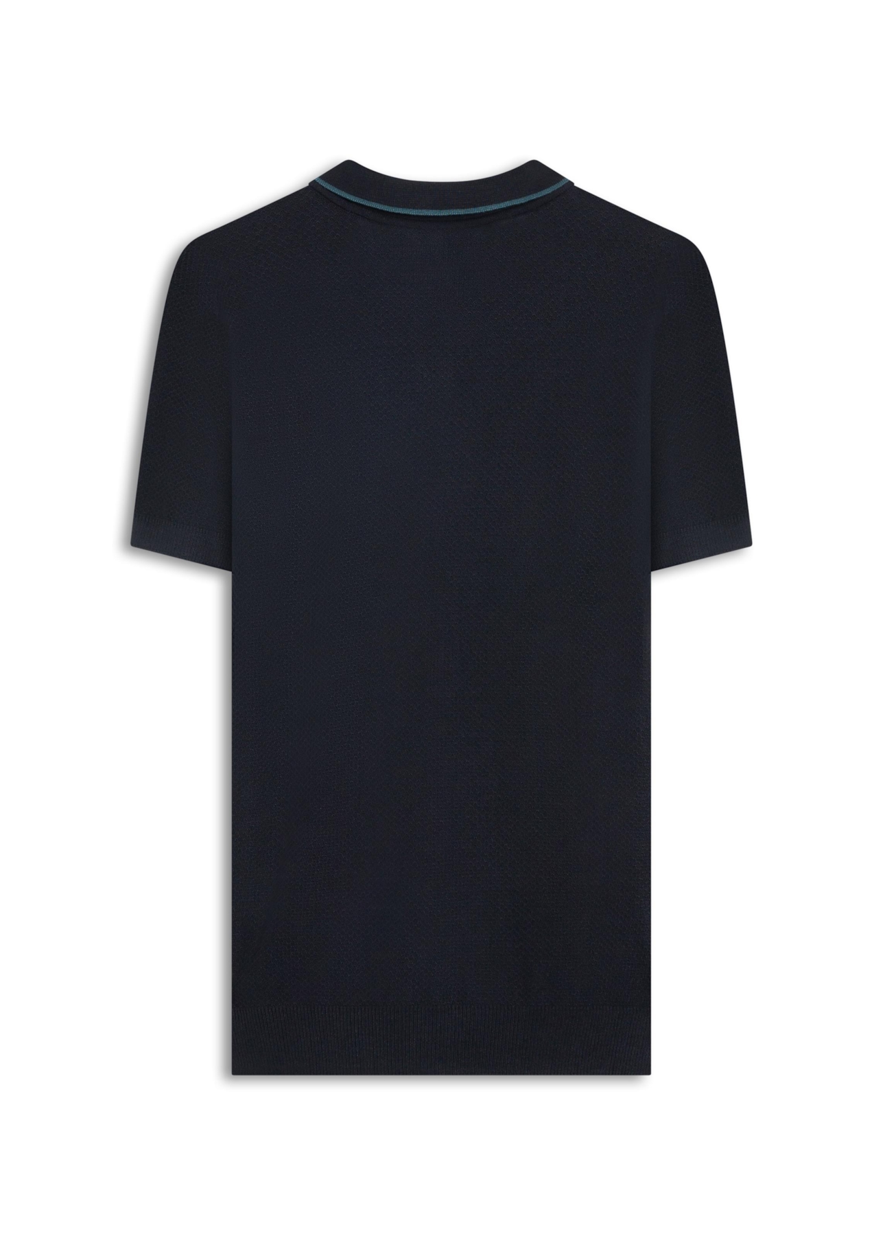 Polo Piquet Visco Blend Mc Preto