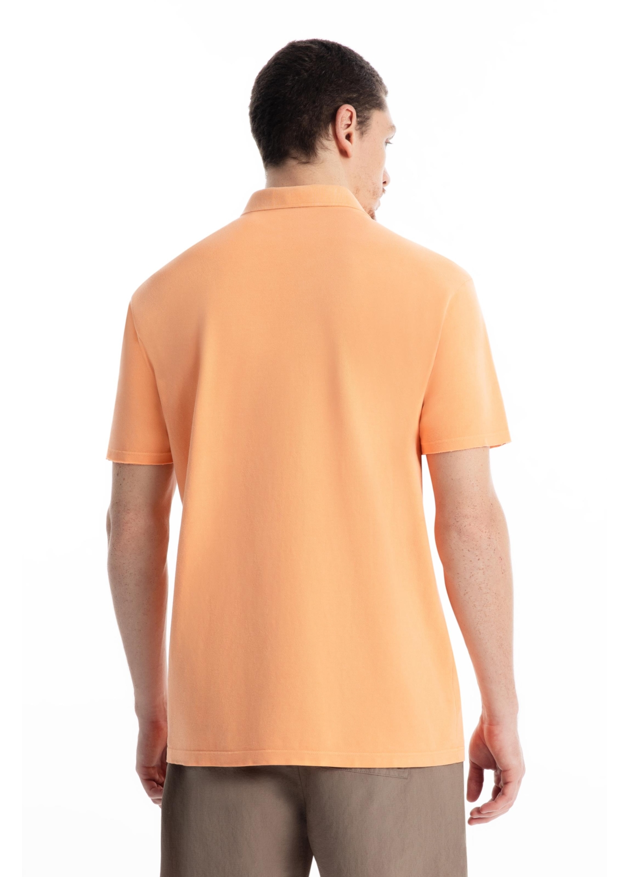 Polo Piquet Washed Army Classic Mc Pessego