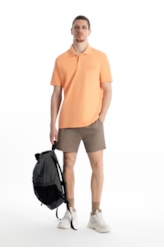 Polo Piquet Washed Army Classic Mc Pessego