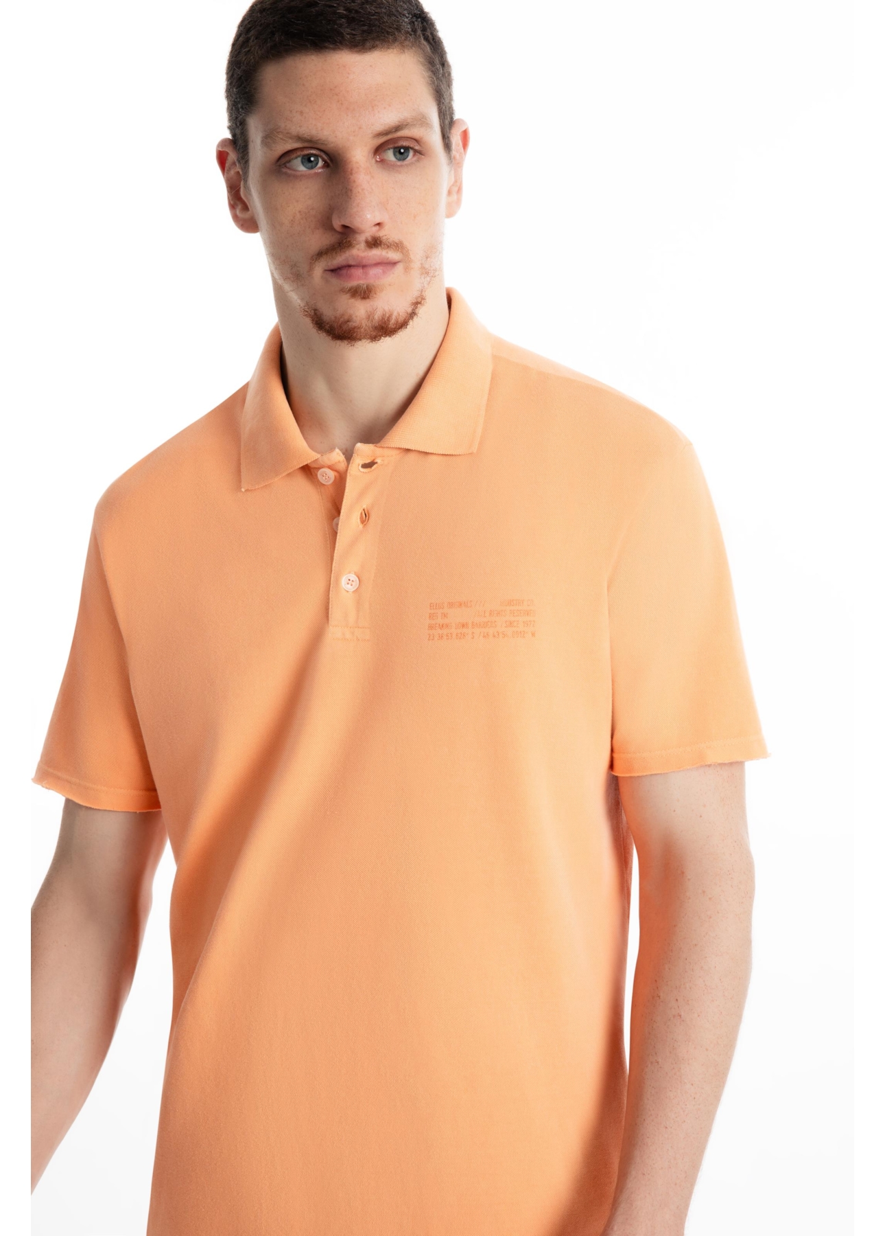 Polo Piquet Washed Army Classic Mc Pessego