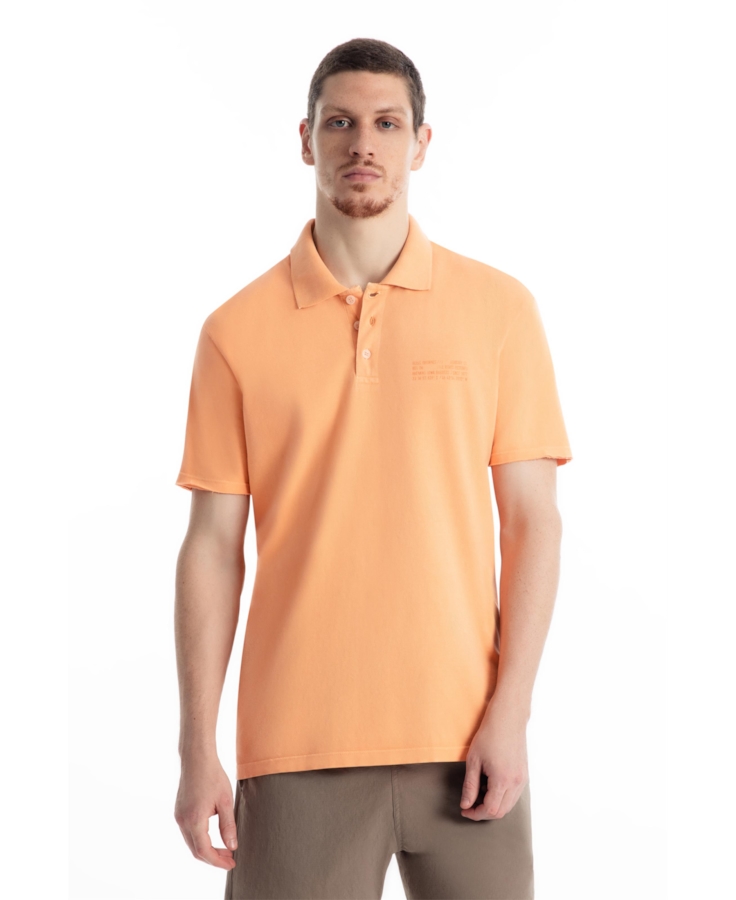 Polo Piquet Washed Army Classic Mc Pessego