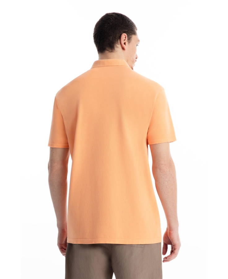 Polo Piquet Washed Army Classic Mc Pessego