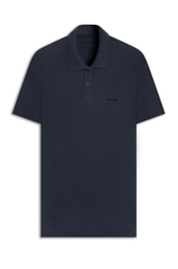 Polo Piquet Washed Ellus Dark Navy