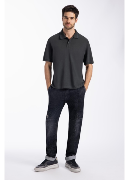 Polo Piquet Washed Ellus Floresta