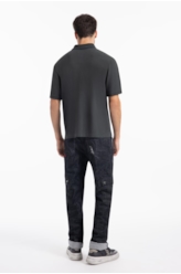 Polo Piquet Washed Ellus Floresta