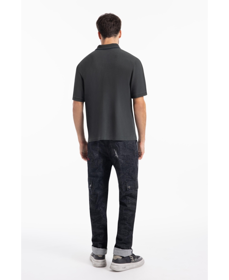 Polo Piquet Washed Ellus Floresta