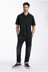 Polo Piquet Washed Ellus Floresta
