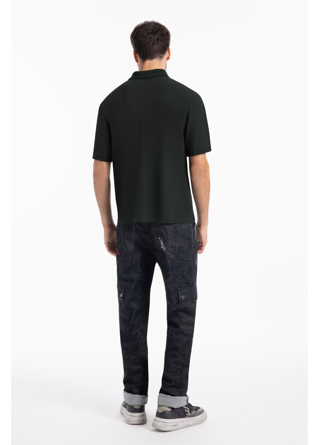 Polo Piquet Washed Ellus Floresta