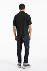 Polo Piquet Washed Ellus Floresta