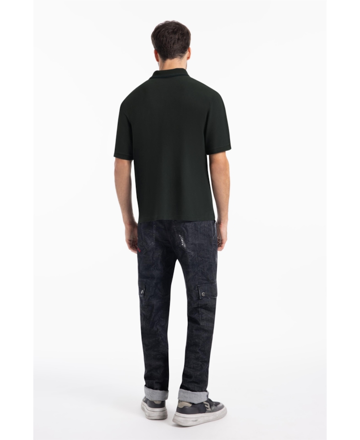 Polo Piquet Washed Ellus Floresta