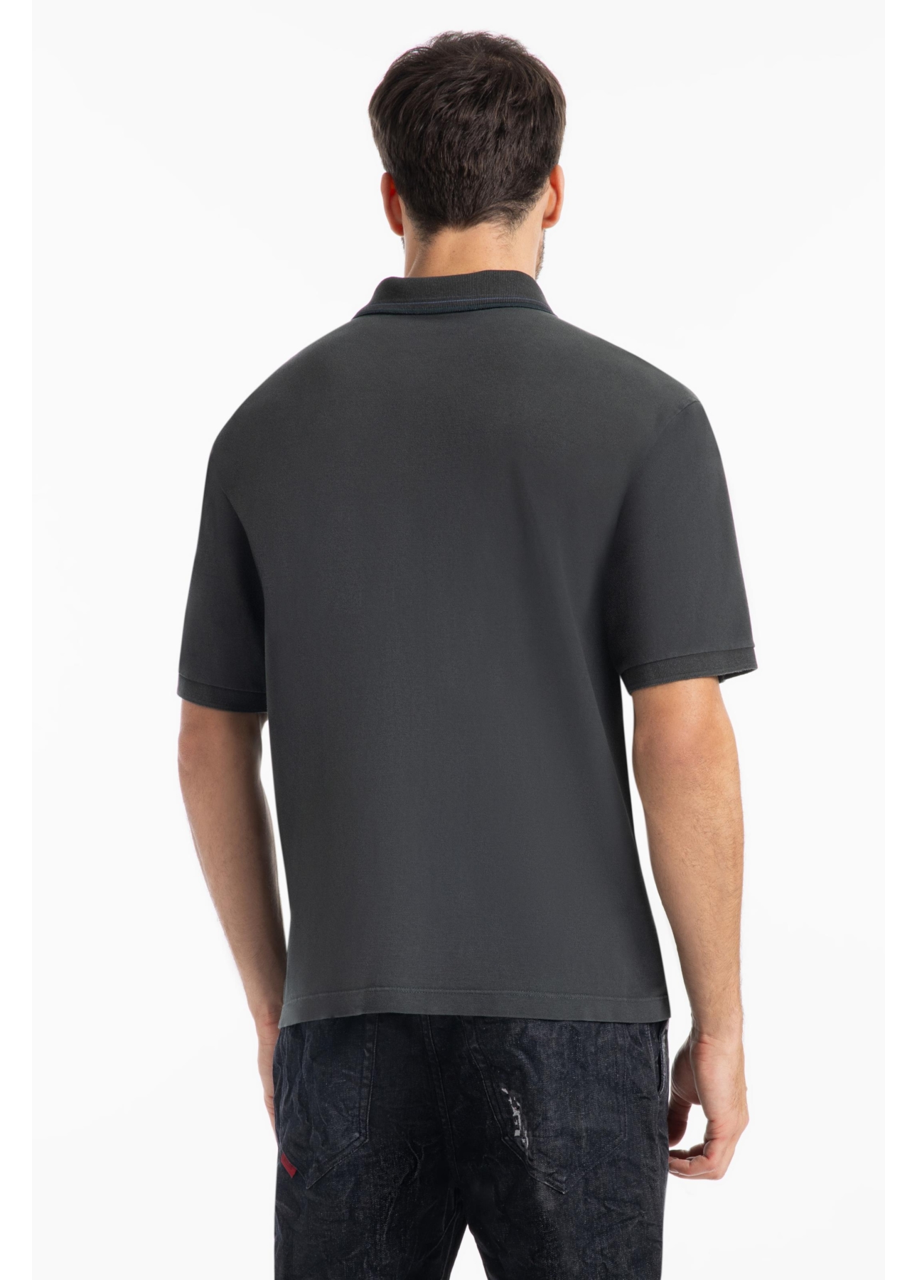 Polo Piquet Washed Ellus Floresta