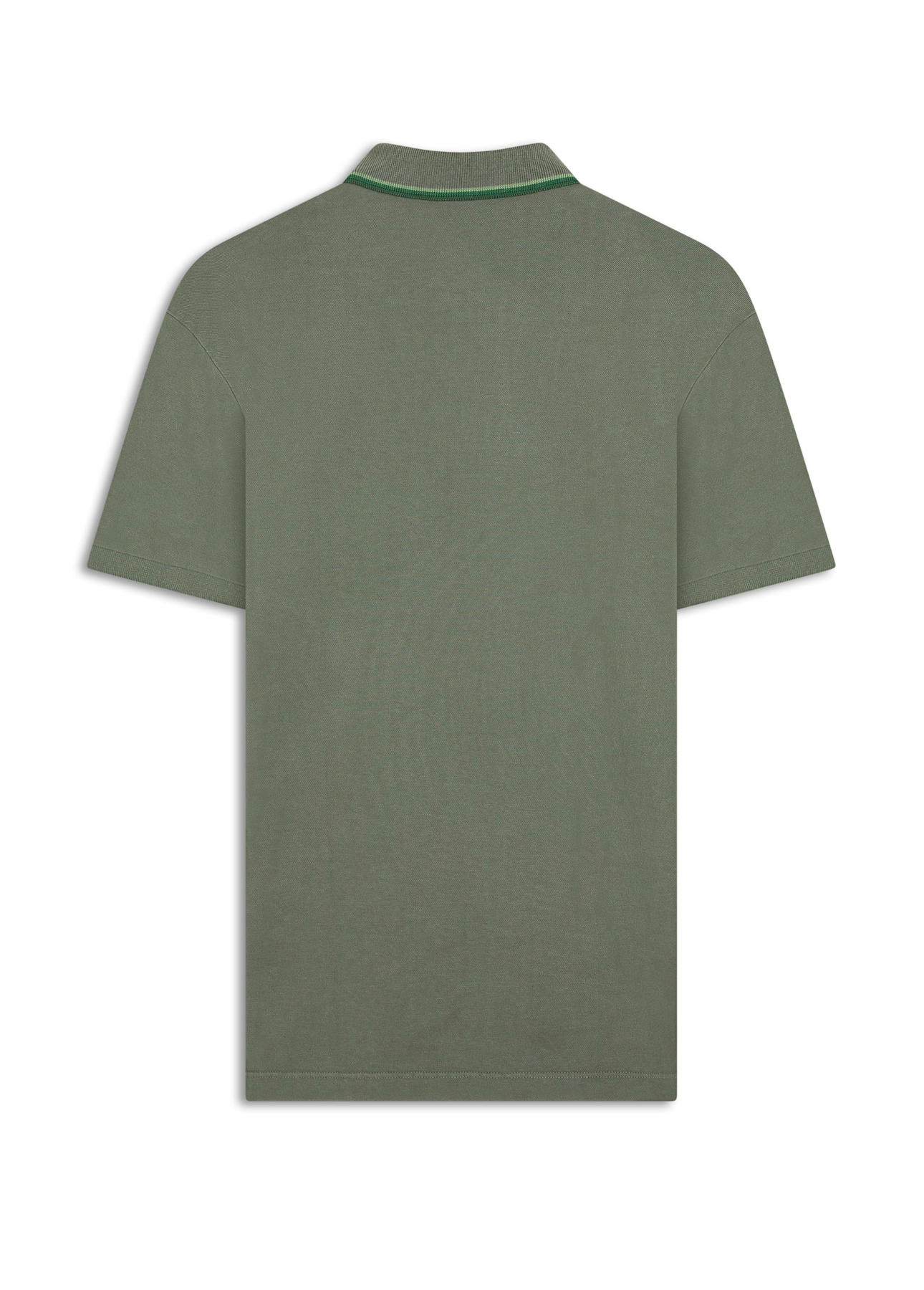 Polo Piquet Washed Ellus Frisos Classic Verde Army