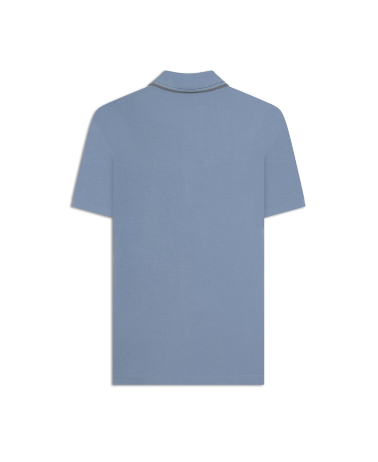 Polo Piquet Washed Ellus Orig Classic Azul Pervante