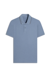 Polo Piquet Washed Ellus Orig Classic Azul Pervante