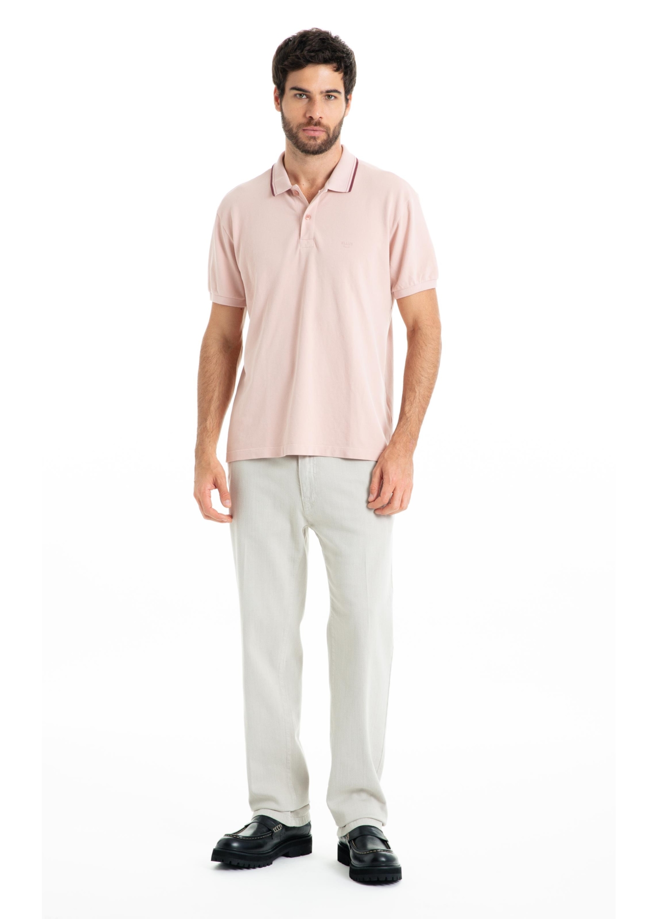 Polo Piquet Washed Ellus Orig Classic Blush
