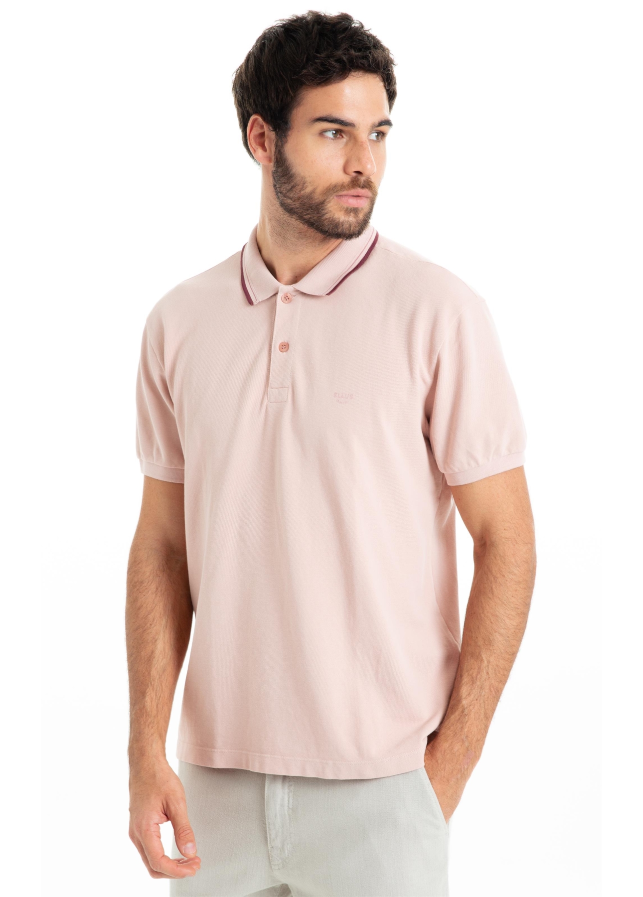 Polo Piquet Washed Ellus Orig Classic Blush