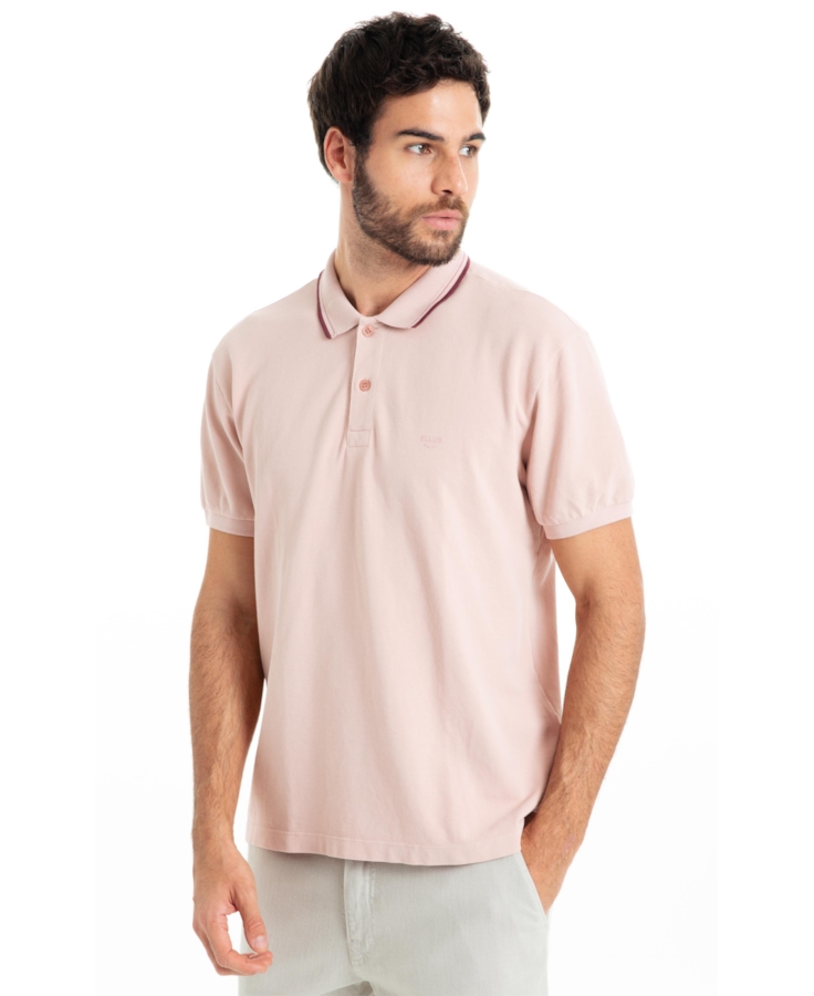 Polo Piquet Washed Ellus Orig Classic Blush